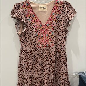 Savanna Jane Multicolor Embroidered Top